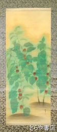 山本紅雲画幅　「ホオズキ」（仮題）