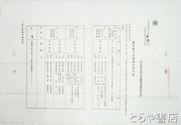 旧海軍石見爆撃実験要略　?　石見爆撃実験見学に関する通知付２種付