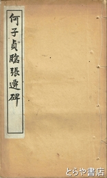 何子貞臨張遷碑