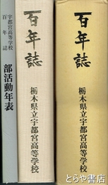 百年誌（栃木県立宇都宮高等学校）　宇都宮高等学校部活動年表付