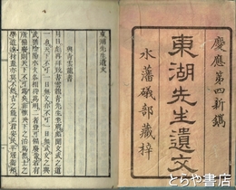 東湖先生遺文