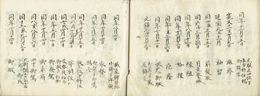 御家御代々様御慶事頭書控