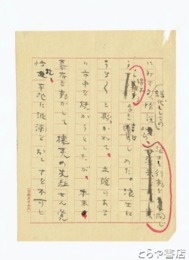横瀬夜雨草稿　「天狗騒ぎ」断稿　署名なし