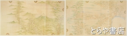 大日本沿海輿地全図　大図９０（武蔵　下総　相模）１００（甲斐　駿河）