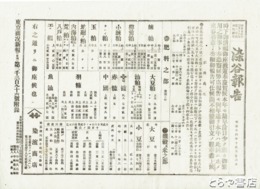 染谷報告　東京商況新報付録３部・別紙１部