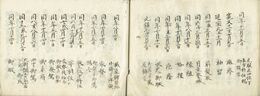 御家御代々様御慶事頭書控