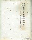 徳川初期水戸武士小路明細図　寛文・延宝年間光圀時代古絵図