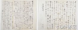 徳川斉昭書簡　大場一真斎宛（大景へ）　２通