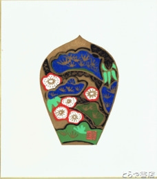 散華　徳力富吉郎木版　精進の組　土牛・元宋・良平・球子・沙伊・敏男・曠平　全７枚揃　