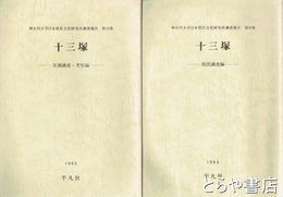 十三塚　現況調査編　実測調査・考察編