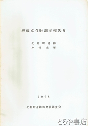 埋蔵文化財調査報告書 七間町遺跡 本村金塚
