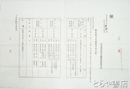 旧海軍石見爆撃実験要略　?　石見爆撃実験見学に関する通知付２種付