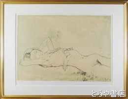 ジャン・ジャンセンリトグラフ　「オーレリア」