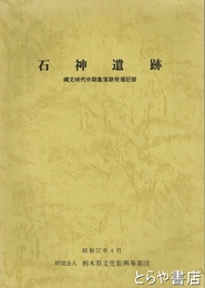 石神遺跡　縄文時代中期集落跡発掘記録