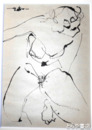 菊池辰幸画　裸婦