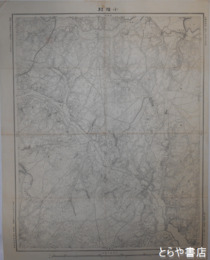 迅速測図二万分一　小幡村　現・茨城町