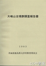 大峰山古墳群調査報告書