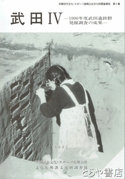 武田４　１９９０年度武田遺跡群発掘調査