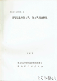 沼尾原遺跡第１次、第２次調査概報
