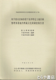 取手都市計画事業下高井特定土地区画整理事業地内　茨城県教育財団文化財調査報告１０７　甚五郎崎遺跡　下高井向原１遺跡　２遺跡