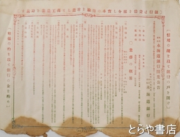 水海道銀行開業広告