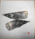 高橋好文色紙　「竹子の」