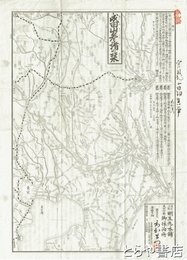 成田山参詣の栞　茨城県のほぼ全域を記載