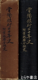 常陽銀行二十年史　附茨城県金融史