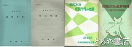 県民所得　昭和３２年・３４年・４１年・４３年