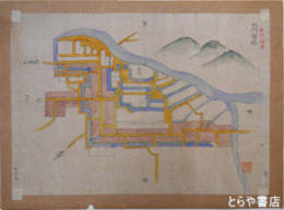 磐城福島城郭図