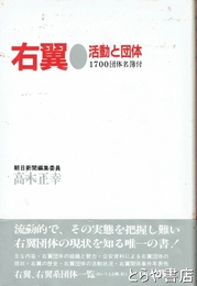 右翼　活動と団体