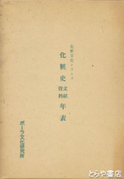 化粧史文献資料年表　別冊手引付