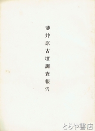 薄井原古墳調査報告