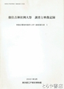 佃住吉神社例大祭　調査と映像記録　映像音響資料制作に伴う調査報告者３