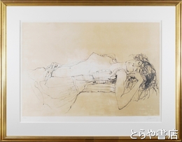 ジャン・ジャンセンリトグラフ　「ファニー」