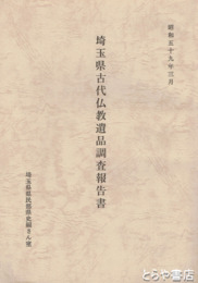 埼玉県古代仏教遺品調査報告書