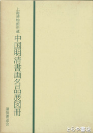 中国明清書画名品展図冊　上海博物館蔵