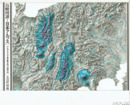 鳥瞰図譜＝日本アルプス