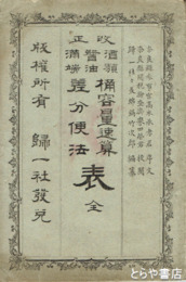 酒類醤油満端桶容量速算差分便法