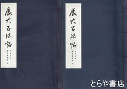 雁塔聖教序　上・下　展大古法帖