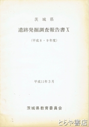 茨城県　遺跡発掘調査報告書１０集　（平成８・９年度）