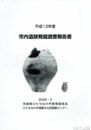 市内遺跡発掘調査報告書　平成１３年度