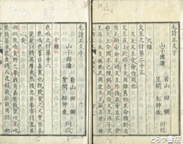 毛詩正文　中・下