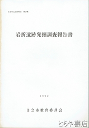 岩折遺跡発掘調査報告書