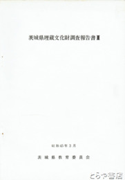 茨城県埋蔵文化財調査報告書　Ⅲ