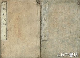 静軒文鈔　上下