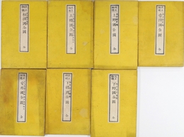 酒井捨彦編改正銅鐫地図　常陸国全図・下総国全図・上総国全図・下野国全図・上野国全図・相模国全図・安房国全図