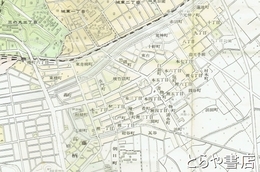 水戸市街図　下市旧町名