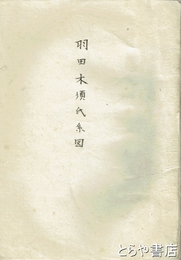 羽田木須氏系図　黒羽藩大関家家臣