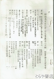 那珂湊市文化祭古文書展出品目録